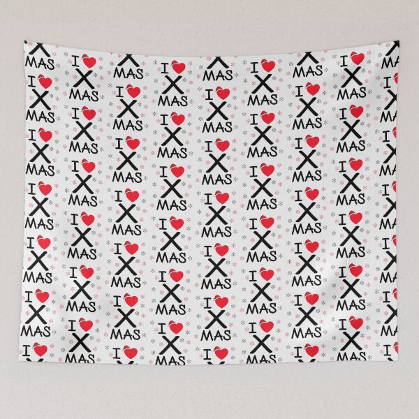 Item preview, I LOVE XMAS designed and sold by Dwarf-Monkey.