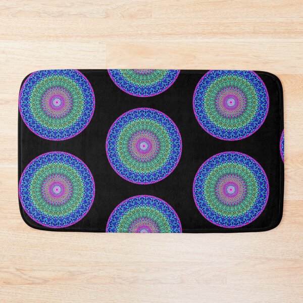 Item preview, Glowing Rainbow Mandala designed and sold by MeaganBragwell.
