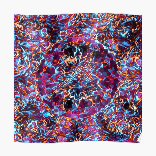 Big Crunch - Trippy Colorful Abstract Poster