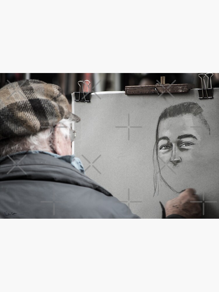 Artist in Montmartre, Paris by cnadia