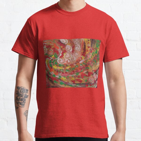 swirling curls abstraction Classic T-Shirt