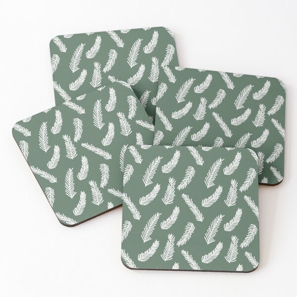 Item preview, Winter Evergreen Dark Green designed and sold by Brittsmithart.