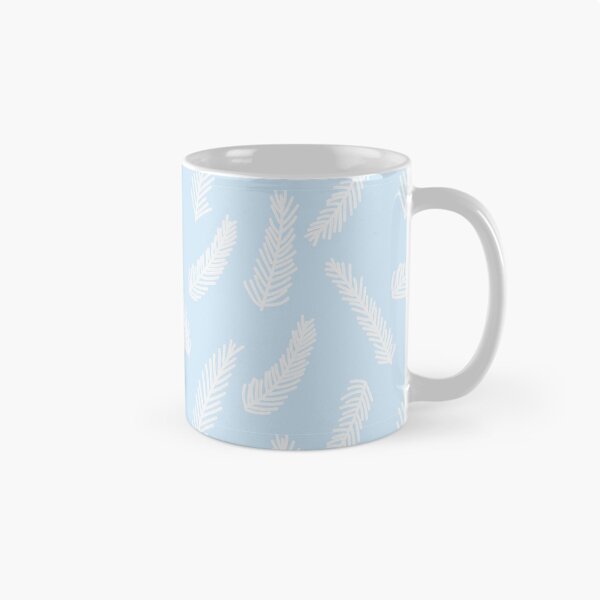 Item preview, Winter Evergreen Light Blue designed and sold by Brittsmithart.