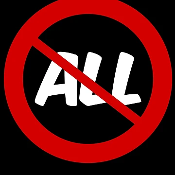 Artwork thumbnail, Not All Sign by RooGear