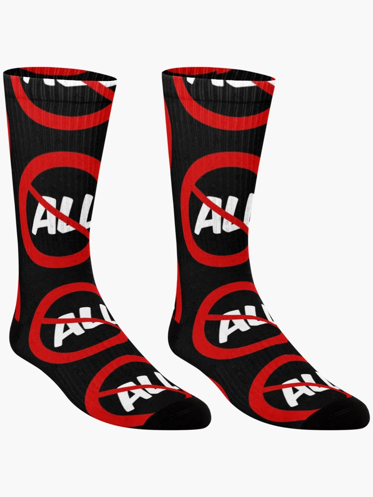 Thumbnail 3 of 5, Socks, Not All Sign designed and sold by RooGear.