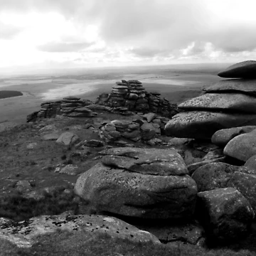 Artwork thumbnail, Cornwall: Rough Tor by Rob Parsons (Just a Walker with a Camera)