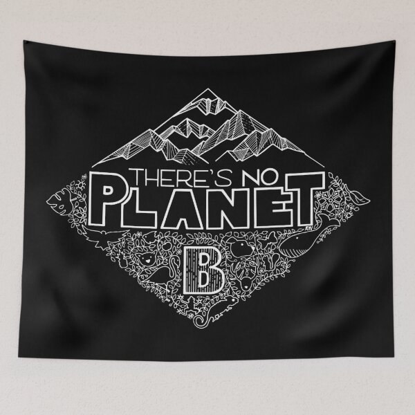 Item preview, There is no planet B - black version designed and sold by Andreaigv.