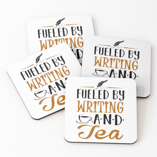 Item preview, Fueled by Writing and Tea designed and sold by KsuAnn.