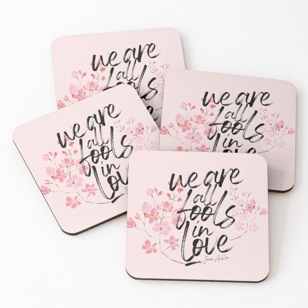 Item preview, We are all fools in love - Jane Austen designed and sold by teamasthers.