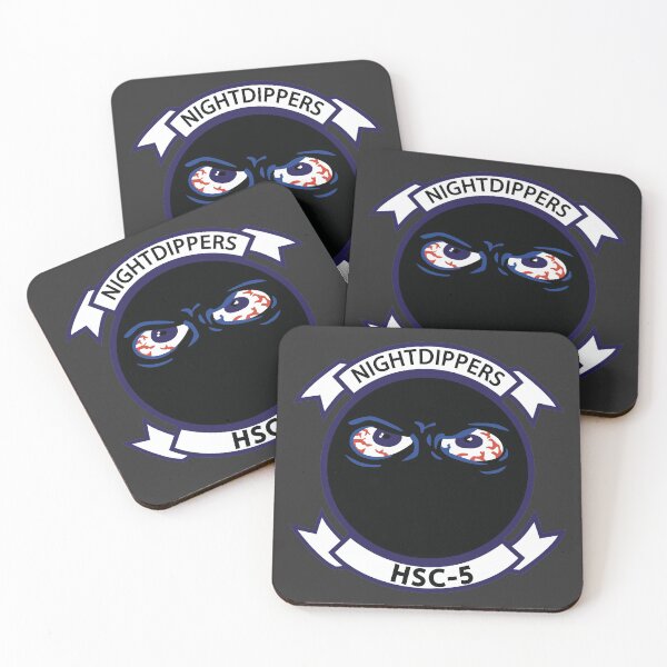 Item preview, Helicopter Sea Combat Squadron FIVE (HSC-5) "Nightdippers" - United States Navy designed and sold by wordwidesymbols.