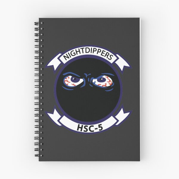 Item preview, Escuadrón de helicópteros de combate marítimo FIVE (HSC-5) "Nightdippers" - Armada de los Estados Unidos designed and sold by wordwidesymbols.