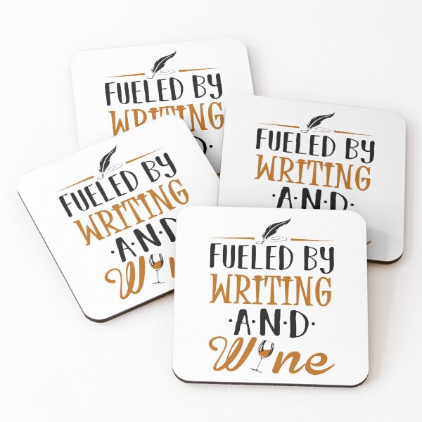 Item preview, Fueled by Writing and Wine designed and sold by KsuAnn.