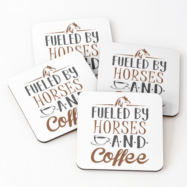 Item preview, Fueled by Horses and Coffee designed and sold by KsuAnn.