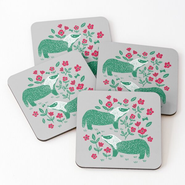 Item preview, Festive Badgers designed and sold by Jacqueline Hurd.