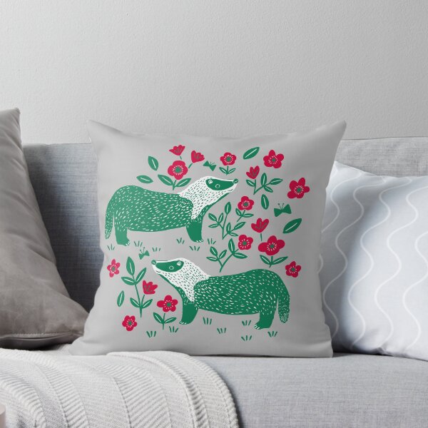 Item preview, Festive Badgers designed and sold by Jacqueline Hurd.