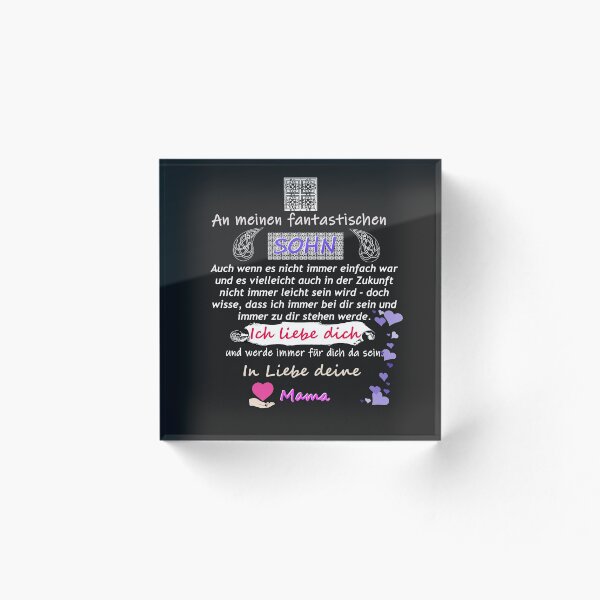 Item preview, Fantastic son - mother saying designed and sold by Myriala.