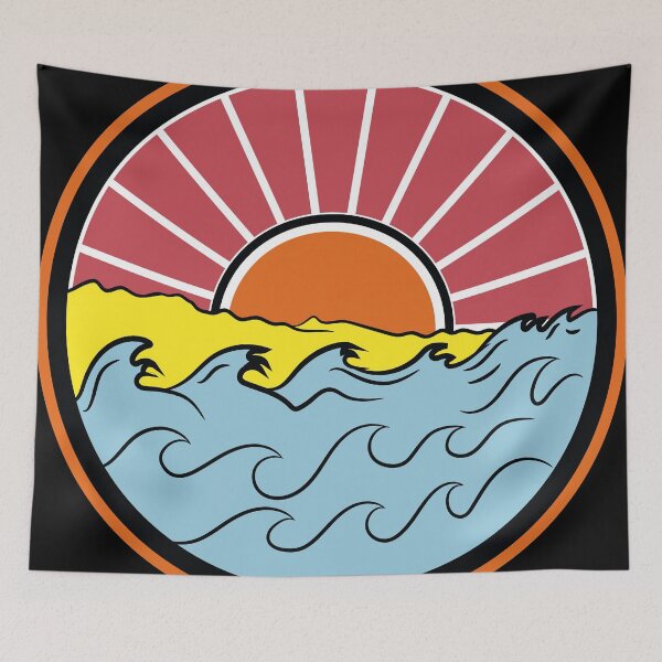 Item preview, sun design and big waves .. !! designed and sold by kamui7mx.