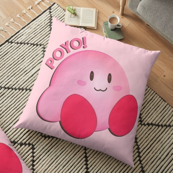 Kirby "Poyo" Floor Pillow