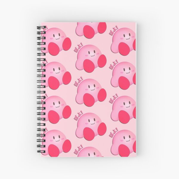 Kirby Spiral Notebooks Redbubble