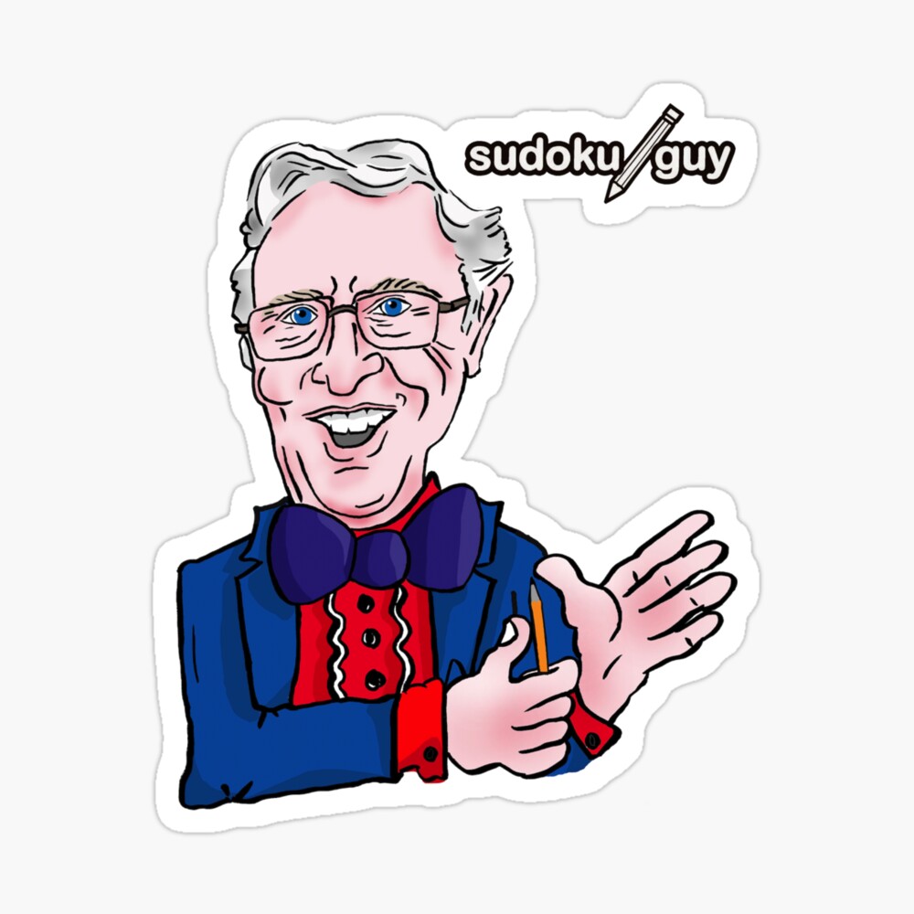 Sudoku Guy Version 4 | Sticker