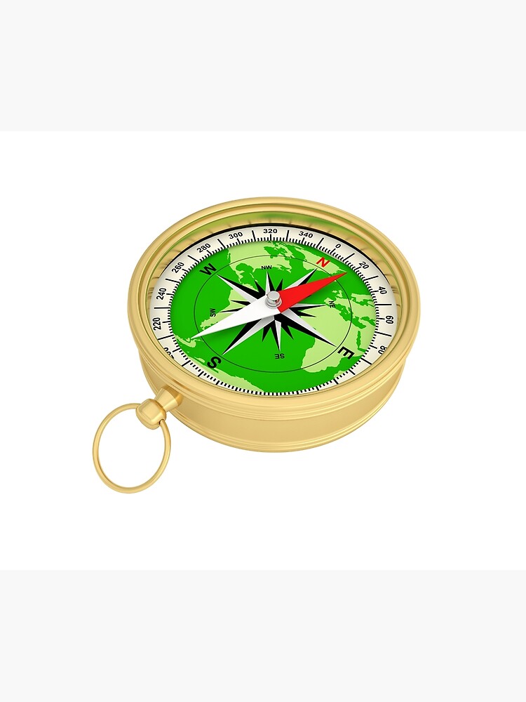 Discover compass orientation direction navigation Premium Matte Vertical Poster