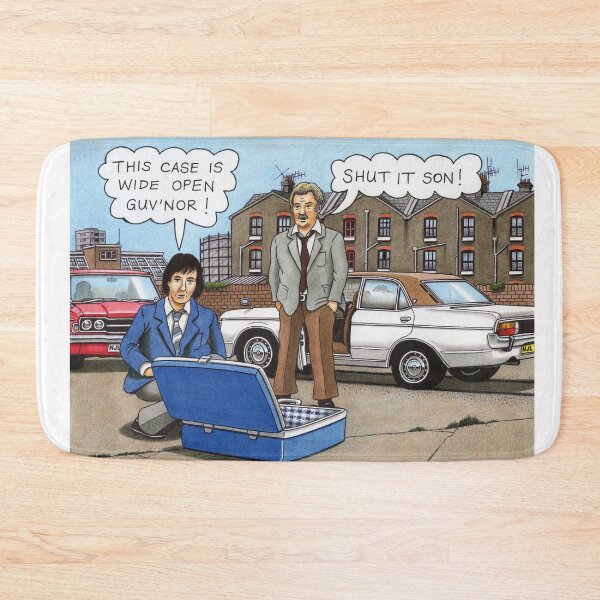 Item preview, The Sweeney-inspired 1970s retro cartoon designed and sold by Retroblast.
