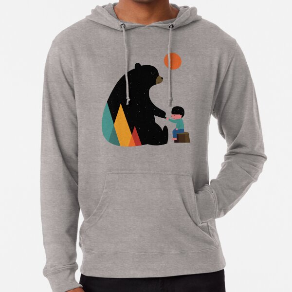 Camping bear sale hoodie