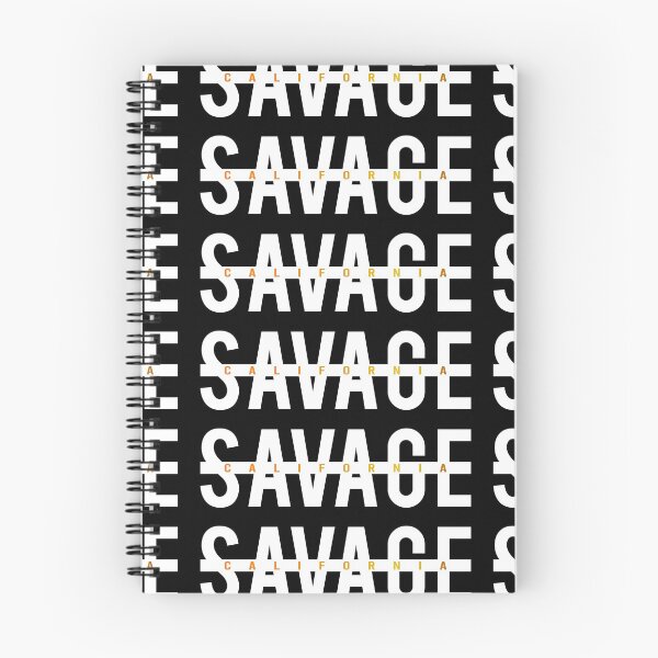 Item preview, Savage text with cool California text. designed and sold by kamui7mx.