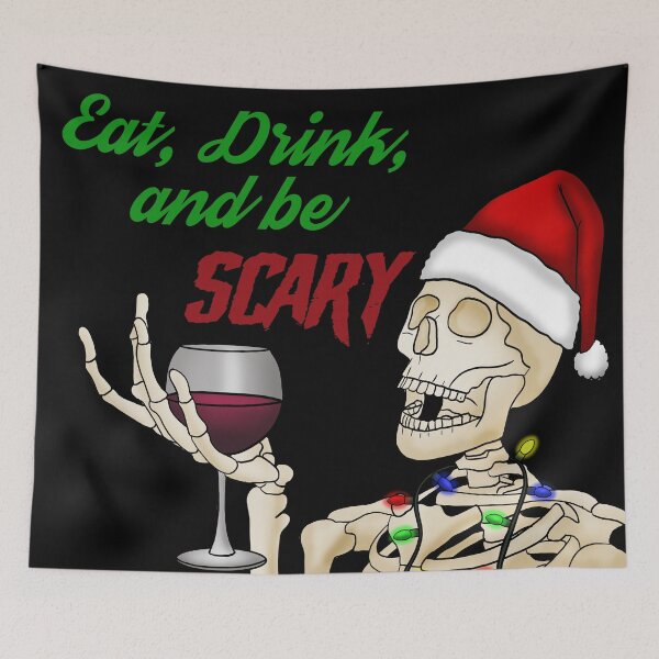 Item preview, Eat, Drink, And Be Scary designed and sold by WiseWitch.