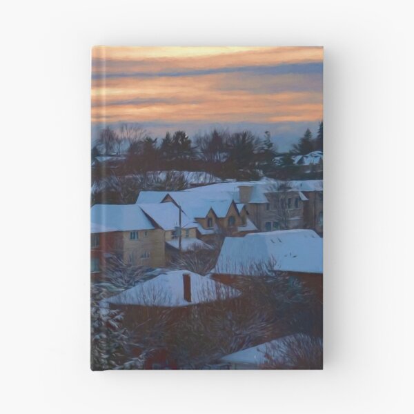 Item preview, Post Snowstorm Just Pre-Sunset in Willowdale designed and sold by Gerda Grice Photography.
