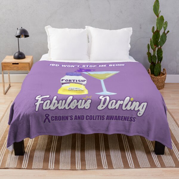 Item preview, Fabulously Fortisipping - Crohn's and Colitis Awareness designed and sold by poo-tee.