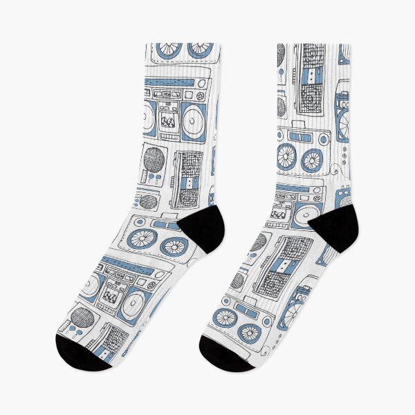 Item preview, Boomboxes in Blue designed and sold by KShedenhelm.