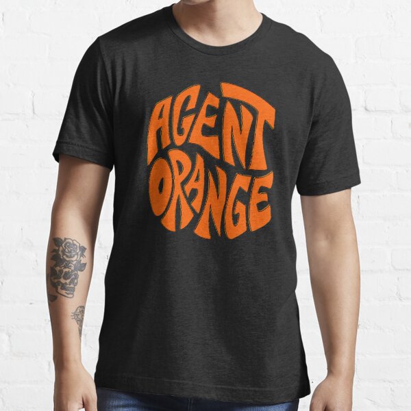 Agent Orange T Shirt By Punkrockmetal Redbubble