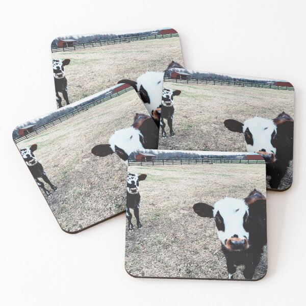 Item preview, calves standing in field designed and sold by Eliza Hartman.