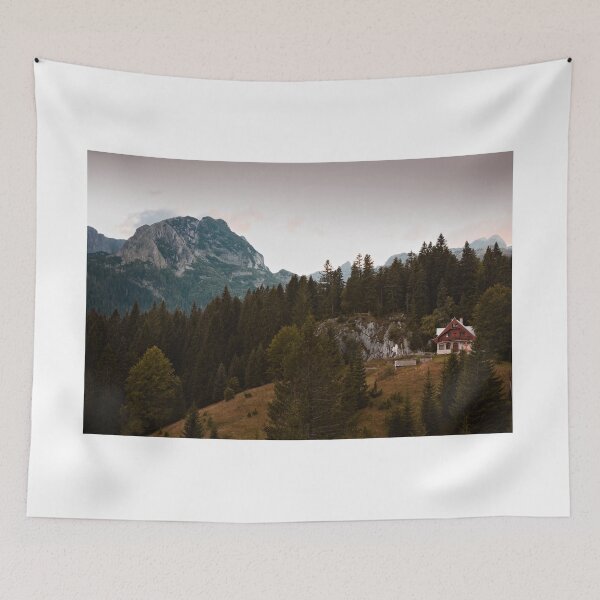 Item preview, lonely hut in the mountains designed and sold by Endorfin Garment.