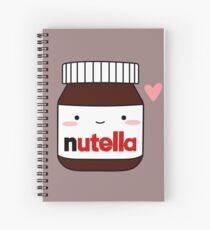 Nettes Nutella-Glas Spiralblock