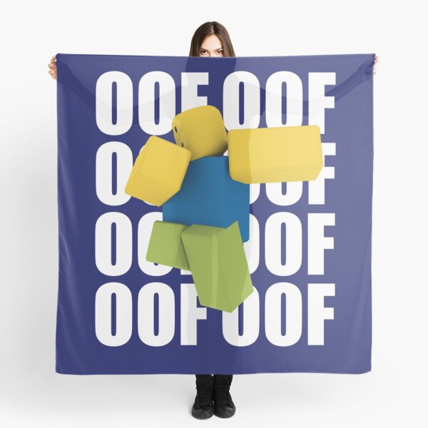 Roblox Oof Meme Funny Noob Head Gamer Gifts Idea Scarf By Smoothnoob Redbubble - 10 awesome roblox outfits based on memes funny clean