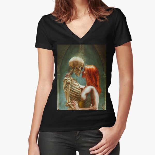 Fitted V-Neck T-Shirt