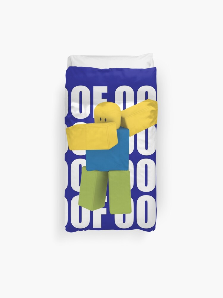 Roblox Oof Dabbing Dab Meme Funny Noob Gamer Gifts Idea Duvet Cover By Smoothnoob Redbubble - roblox oof dabbing dab meme funny noob gamer gifts idea throw