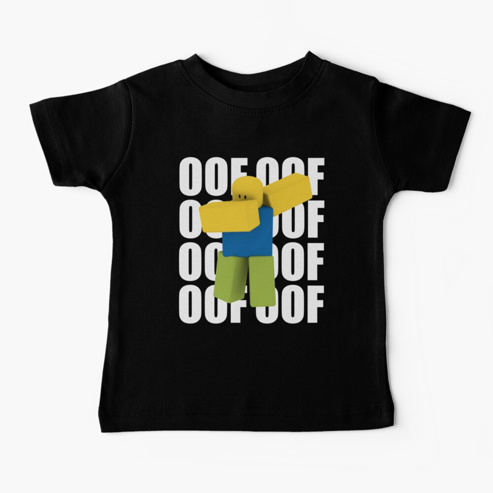 Roblox Oof Dabbing Dab Meme Funny Noob Gamer Gifts Idea Baby T - roblox kids stationery redbubble