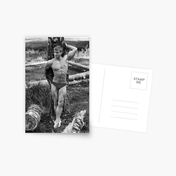 Gray Flower Postcard