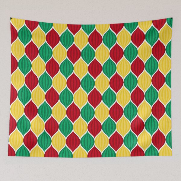 Item preview, Retro Disco Jeweled Drops Warm Colors designed and sold by WickedRefined - Nicole Demereckis.