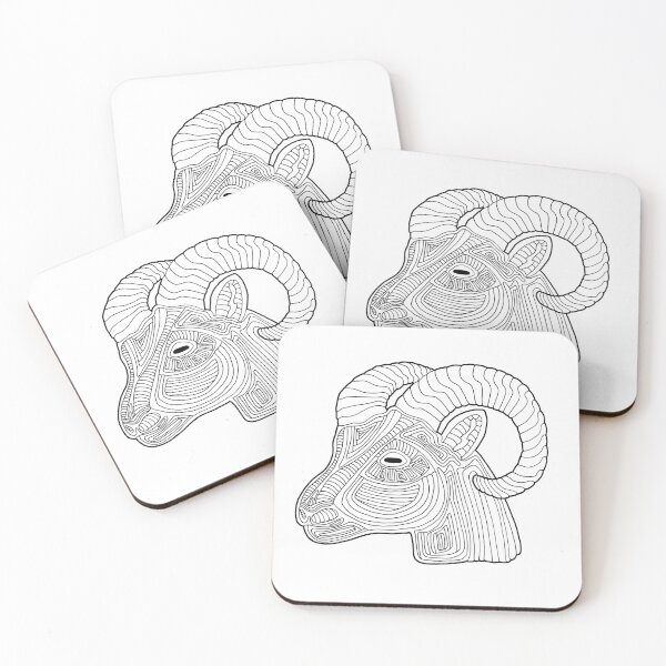 Item preview, Argali Goat designed and sold by inklets.
