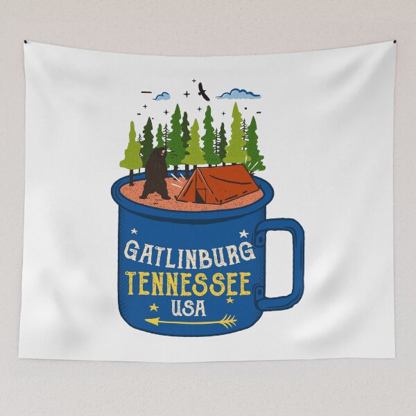 Item preview, Gatlinburg Tennessee Coffee Mug Bear Great Smoky Mountains designed and sold by DESTINATIONS DECAL DOS.