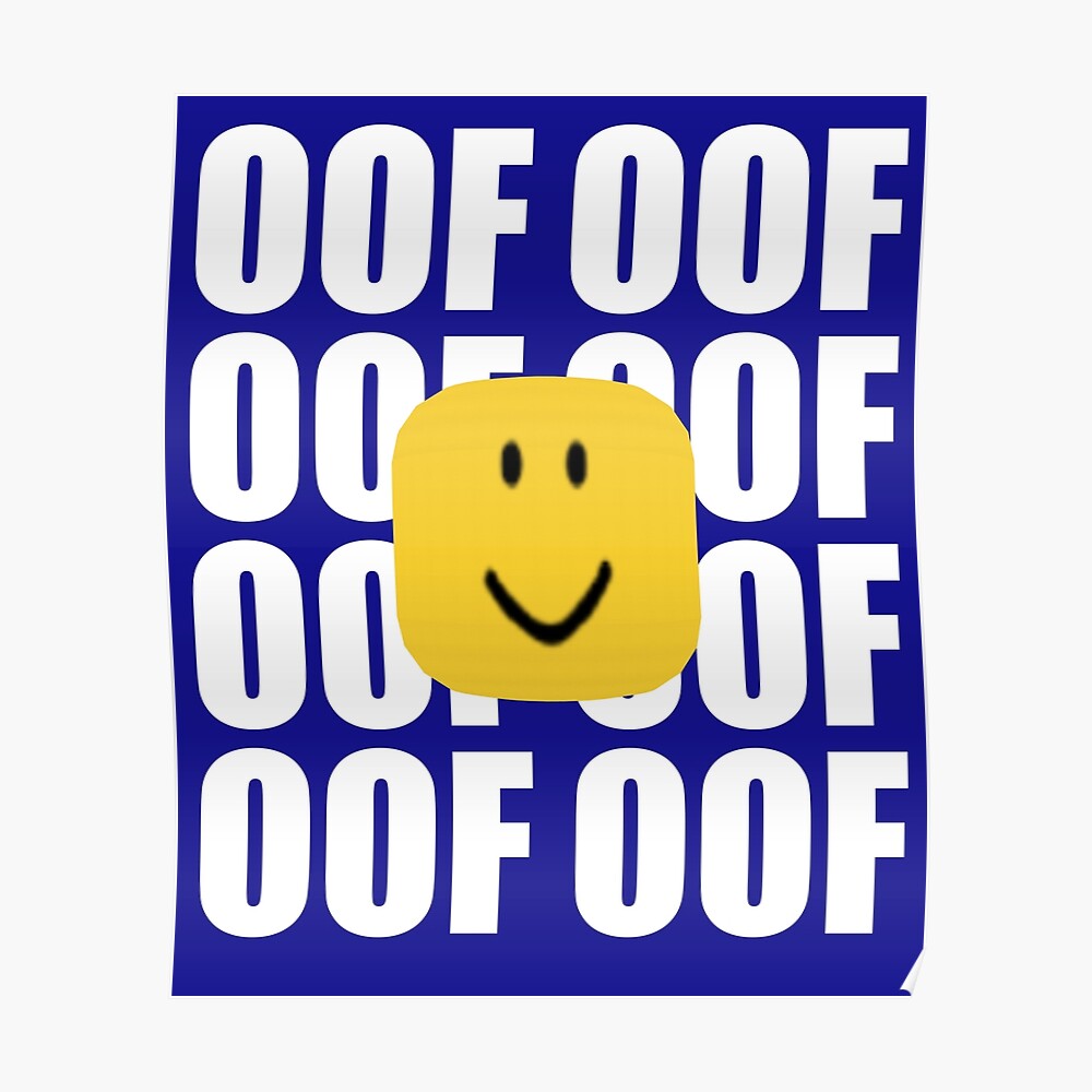Roblox Oof Meme Funny Noob Head Gamer Gifts Idea Greeting Card By Smoothnoob Redbubble - 100 roblox ideas in 2020 roblox roblox pictures roblox memes