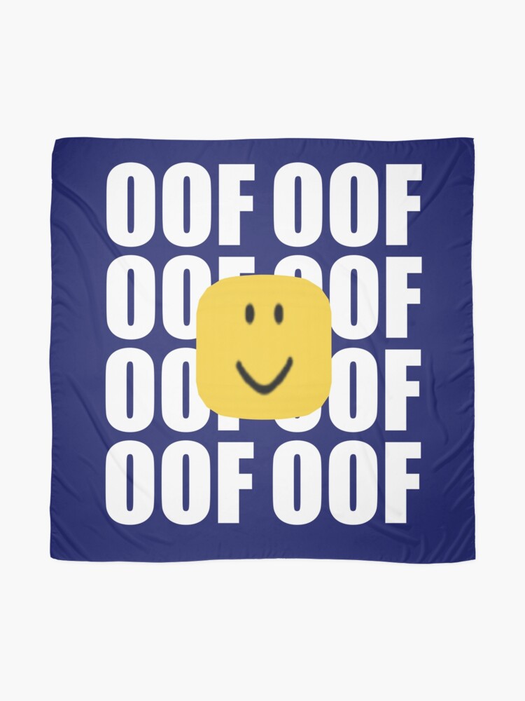 Roblox Oof Meme Funny Noob Head Gamer Gifts Idea Scarf By - roblox oof memes best collection of funny roblox oof pictures