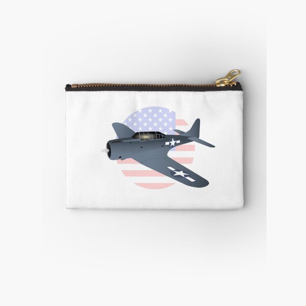 Artikelvorschau, Dauntless Flugzeug WW2 Douglas SBD-6 mit US-Flagge entworfen und verkauft von NorseTech.
