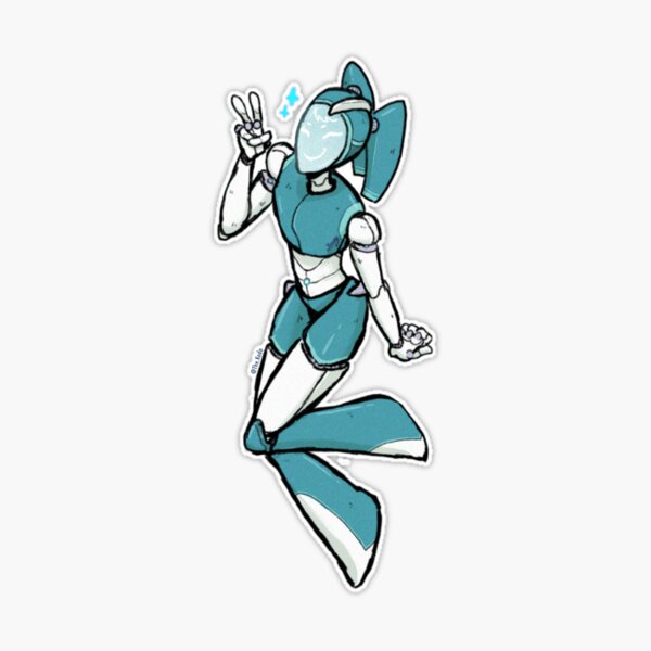 Jenny Wakeman (XJ-9) Sticker for Sale by blazinartist4