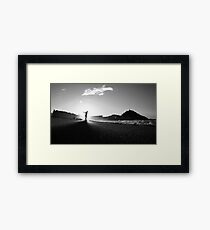 Warm up Framed Print