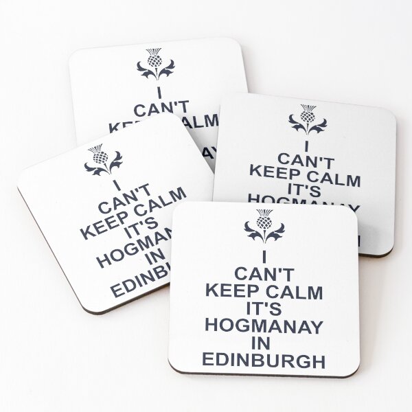 Item preview, I Cant Keep Calm Its Hogmanay In Edinburgh designed and sold by PoshJocks.